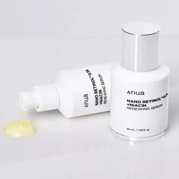 Cироватка з ретинолом та ніацинамідом Anua Nano Retinol 0,3% + Niacin (термін придатності до 26.03.2026) AN42 фото