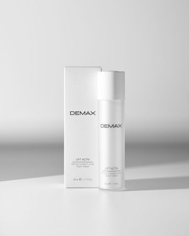 Поживний нічний ліфтинг-крем Demax Lift Activ Peptide Concept Ultra Night Cream, 50 ml К122 фото