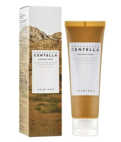 Пінка для вмивання обличчя з екстрактом центелли SKIN1004 Madagascar Centella Ampoule Foam, 125 ml В119 фото