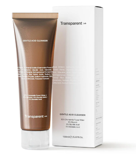 Мультикислотний очищуючий гель для обличчя Transparent Lab Gentle Acid Cleanser, 150 ml В36 фото