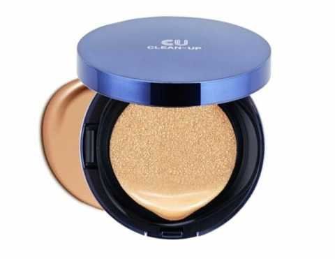 Кушон зі змінним блоком 23 тон SPF 50+ PA+++ CU SKIN Clean-Up Skinfit Cushion SPF 50+ PA+++, 15g+15g Д6 фото