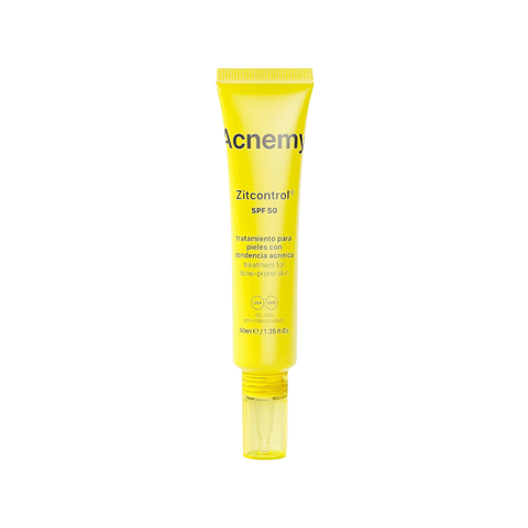 Сонцезахисний крем для шкіри схильної до акне Acnemy Zitcontrol SPF 50, 40 ml Ф104 фото