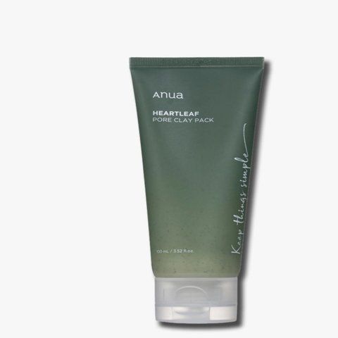 Очищуюча глиняна маска з екстрактом хауттюйнії Anua Heartleaf Pore Clay Pack AN50 фото