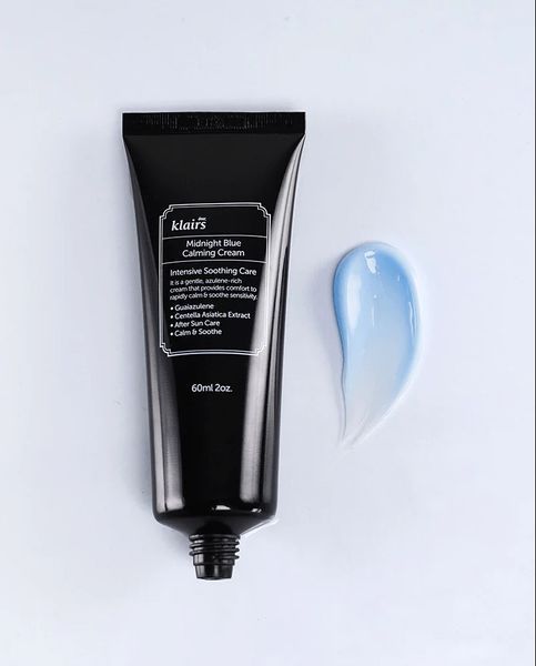 Заспокійливий крем для обличчя Dear Klairs Midnight Blue Calming Cream К146 фото