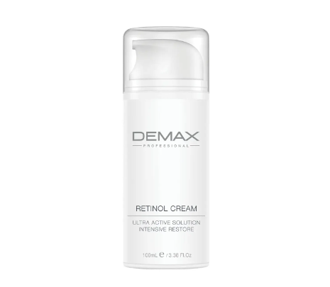 Активний крем з ретинолом Demax Retinol Active Cream для оновлення і омолодження шкіри обличчя, 100 ml К76 фото