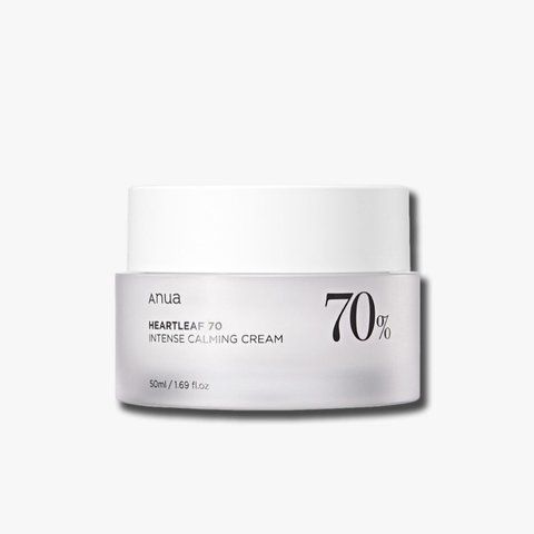Заспокійливий крем ANUA Heartleaf 70% Intense Calming Cream AN54 фото