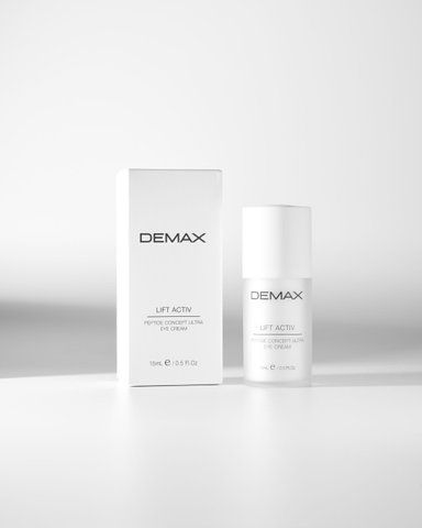Заповнювальний пептидний крем під очі Demax Lift Activ Eye Defense Cream Peptide Solution, 15 ml О95 фото