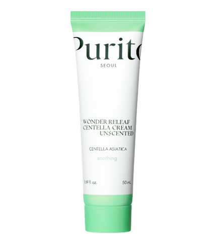 Крем відновлювальний з центеллою без олій Purito Seoul Wonder Releaf Centella Cream Unscented К209 фото