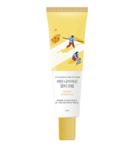 Освітлювальний крем з вітаміном C та ніацинамідом ROUND LAB Vita Niacinamide Dark Spot Cream 50 ml К210 фото