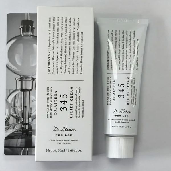 Заспокійливий крем з ніацинамідом Dr.Althea 345 Relief Cream 50 мл DR01 фото