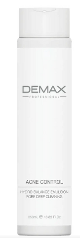 Гідроемульсія для проблемної шкіри Demax Acne Control Hydro Balance Emulsion Pore Deep Cleaning, 250 ml В34 фото