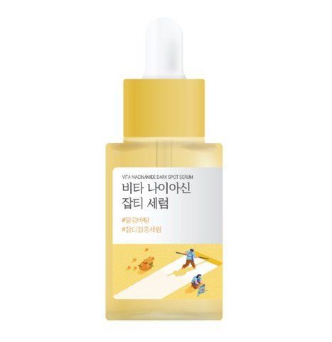 Освітлювальна сироватка з вітаміном C та ніацинамідом ROUND LAB Vita Niacinamide Dark Spot Serum, 30 ml С239 фото