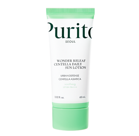 Лосьйон сонцезахисний на кожен день Purito Seoul Wonder Releaf Centella Daily Sun Lotion 50+/PA++++ Ф111 фото