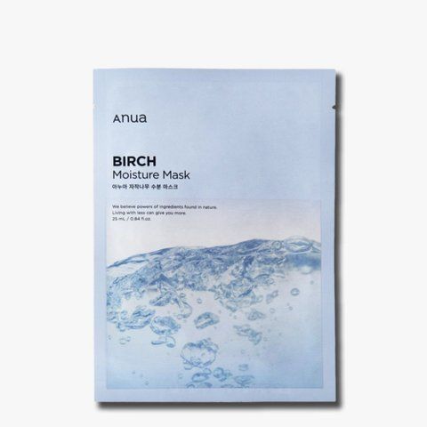 Зволожуюча тканинна маска з березовим соком Anua Birch Moisture Sheet Mask AN33 фото